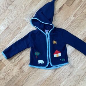 Hanna Andersson Fleece Hoodie 2t